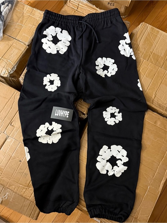 Denim Tears Other - Black Denim Tears Sweatpants